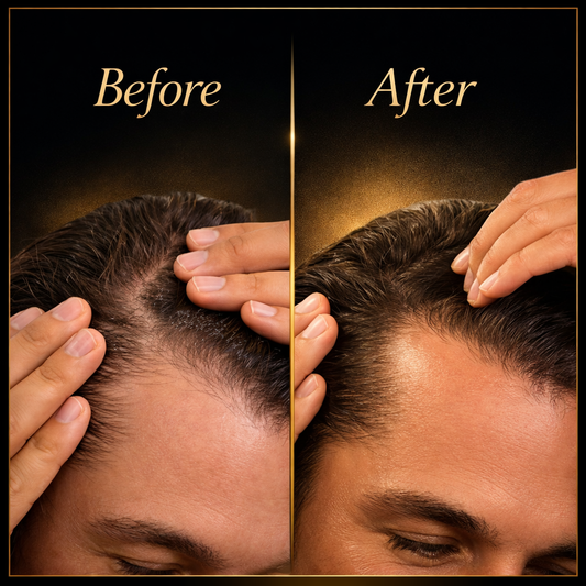 Shilajit and Hair Loss: What the Science Actually Says (And Why It Works)