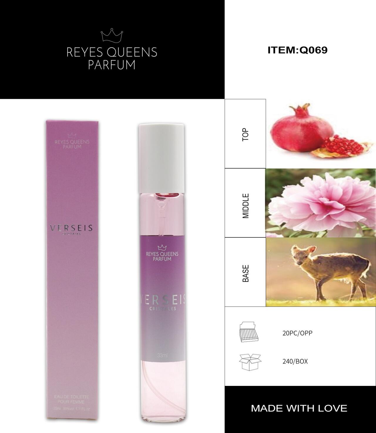Verseis — Eau de Toilette · 33 ml · Para Mujer