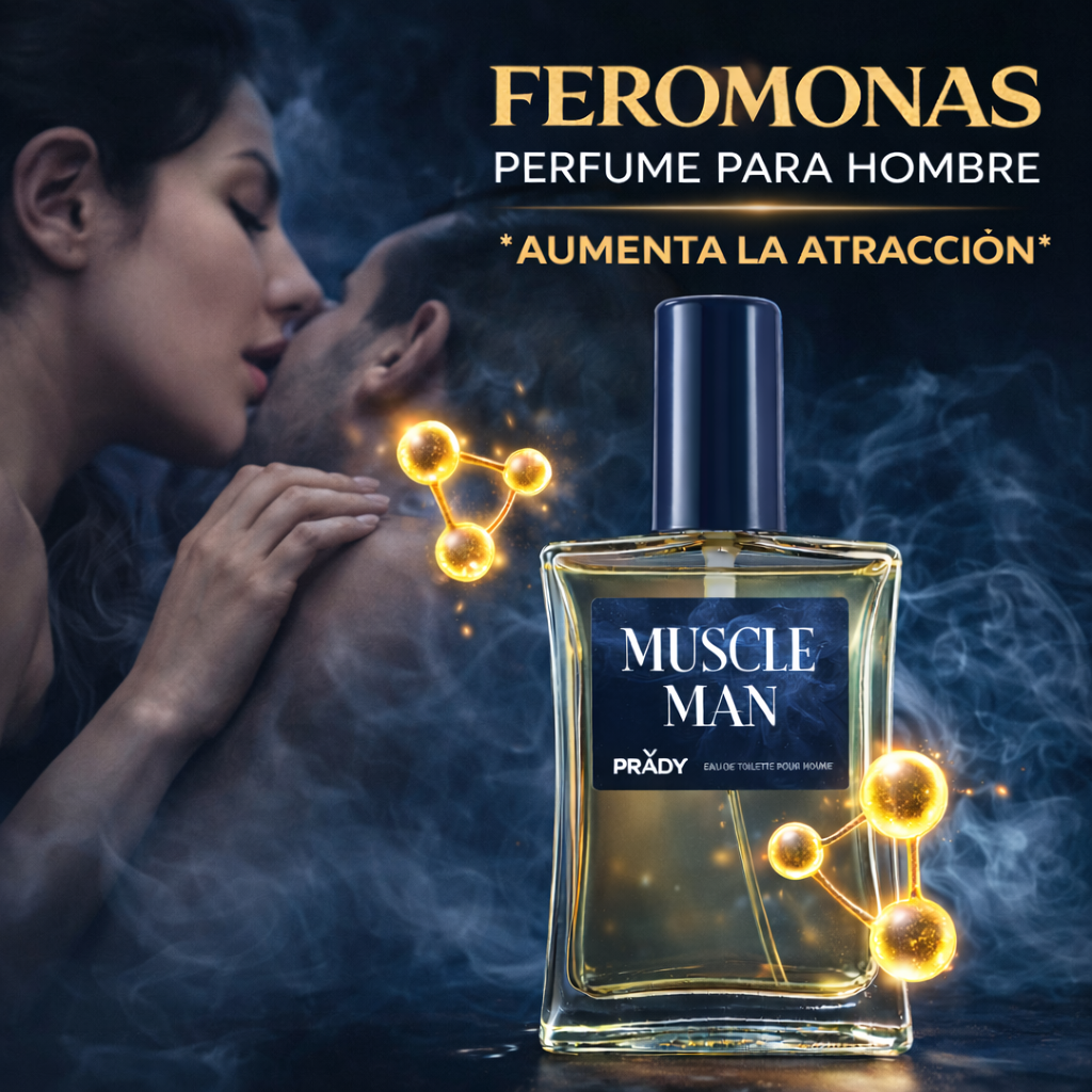 Feromonas Muscle Man - Atrae Mujeres con Facilidad. — Perfume con Feromonas · Para Hombre