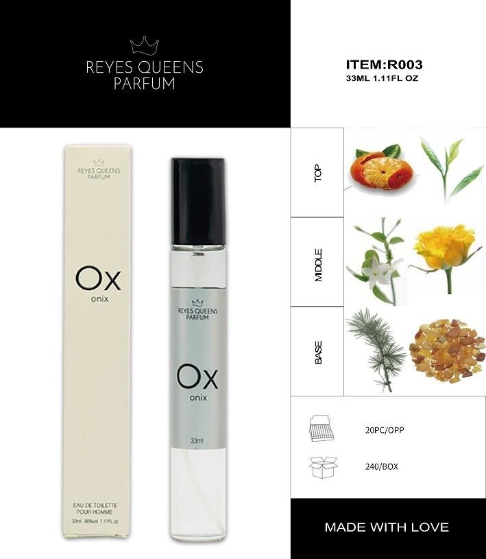 Ox Onix — Eau de Toilette · 33 ml · Para Hombre