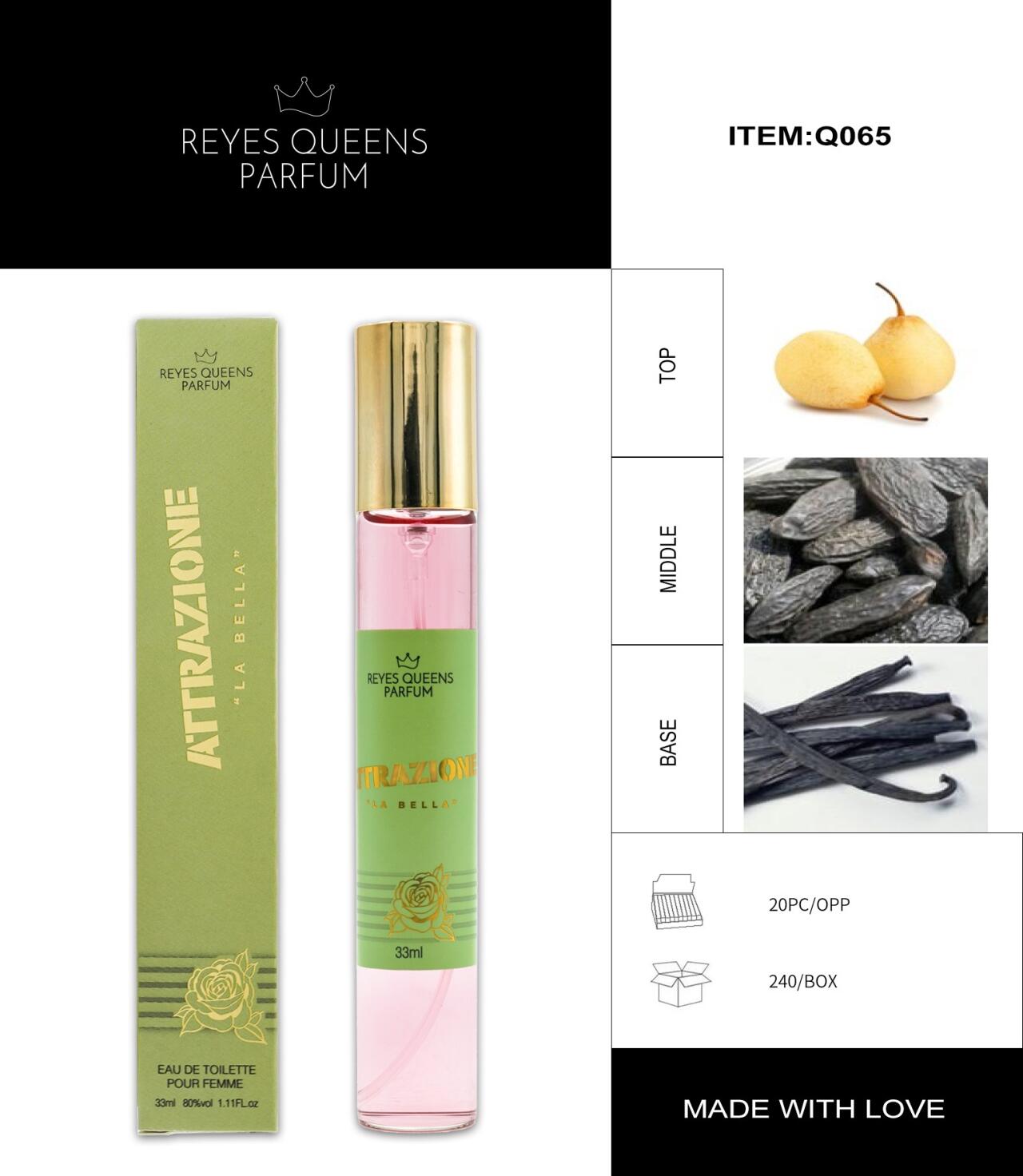 Attrazione — Eau de Toilette · 33 ml · Para Mujer